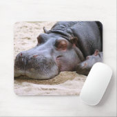 Flusspferd Mousepad (Mit Mouse)