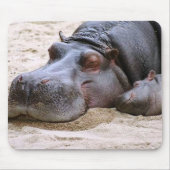 Flusspferd Mousepad (Vorne)