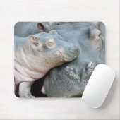 Flusspferd Mousepad (Mit Mouse)