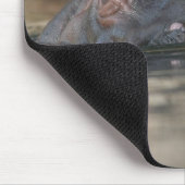 Flusspferd Mousepad (Ecke)
