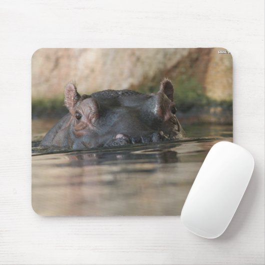Flusspferd Mousepad (Mit Mouse)