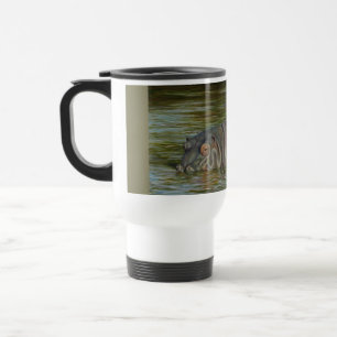 Flusspferd-Pendler-Reise-Tasse 15oz Reisebecher