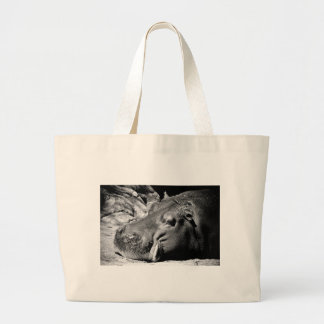 Flusspferd-Tasche Jumbo Stoffbeutel