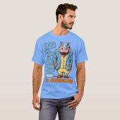 Flusspferd yeah ich bin großartig Moo Deng T-Shirt (Vorne ganz)