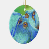 Flusspferde Keramikornament (Rechts)