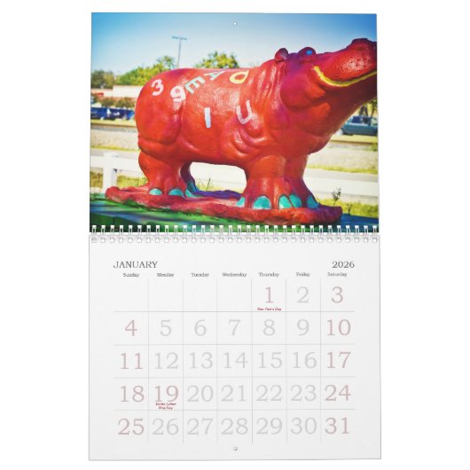 Flusspferde von Hutto Texas! II Kalender (Jan 2026)