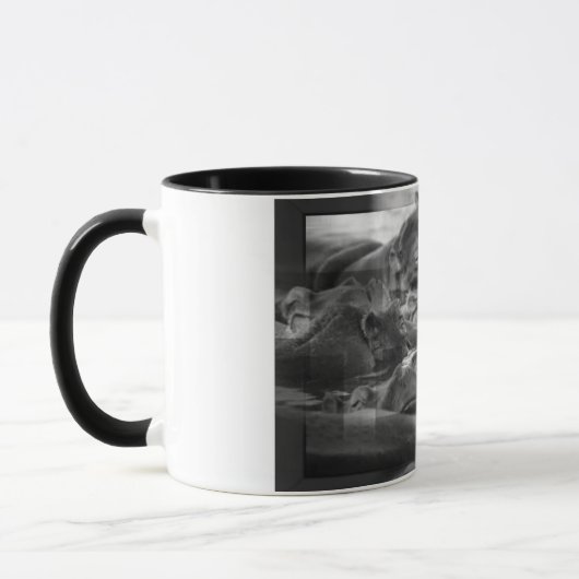 Flusspferdebecher Tasse (Links)