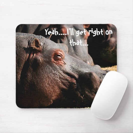 Flusspferdhaltung, ", das ich auf dieser" mousepad (Mit Mouse)