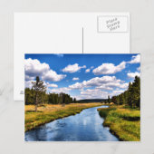 Flusspostkarte Postkarte (Vorne/Hinten)