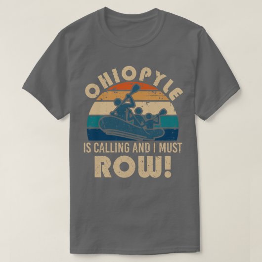 Flussrafting T-Shirt (Design vorne)