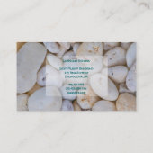 FLUSSROCKS Landscape Wellness-Center Massage Rückh Visitenkarte (Rückseite)