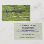 Flussschwimmen Visitenkarte (Vorne/Hinten)