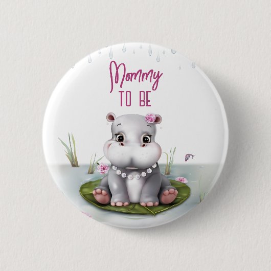 Flussschwipp-Flusserlebnis für werdende Mamas Button (Vorderseite)