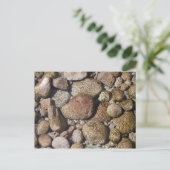 Flusssteine Postkarte (Stehend Vorderseite)