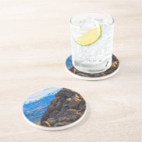 Flusssteine und Berge
