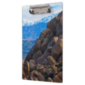 Flusssteine und Berge Klemmbrett (Links)