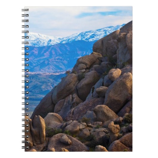 Flusssteine und Berge Notizblock (Vorderseite)