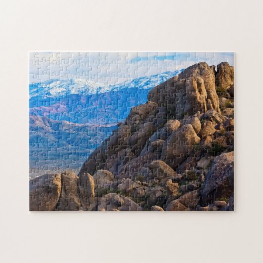 Flusssteine und Berge Puzzle (Horizontal)
