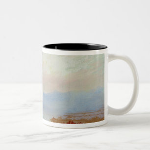 Flussszene Josephs Mallord William Turner  , 1834 Zweifarbige Tasse