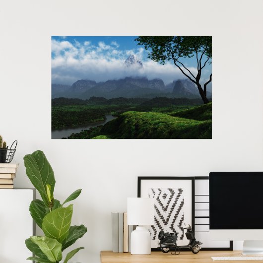 Flusstal (grenzenlos) poster (Heimbüro)