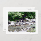 Flussteine, c) ländisch postkarte (Vorne/Hinten)