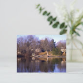 Flussträume Postkarte (Stehend Vorderseite)