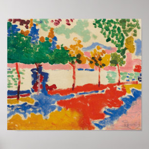Flussufer Andre Derain Poster