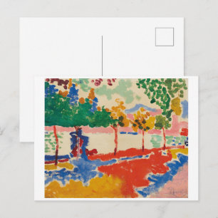 Flussufer   Andre Derain   Postkarte