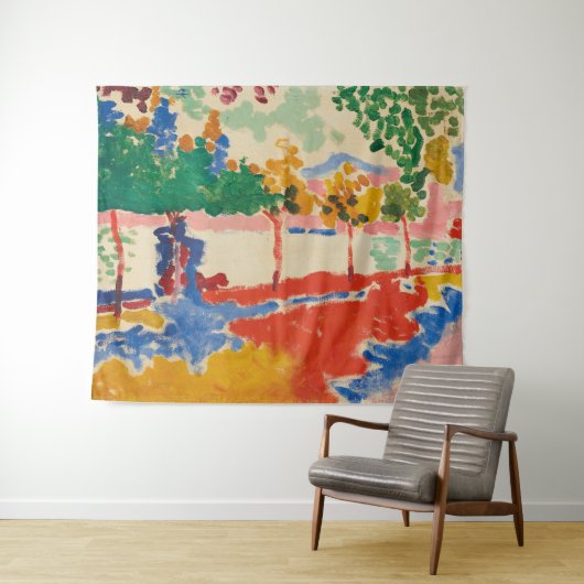 Flussufer | Andre Derain | Wandteppich (Beispiel (Horizontal))