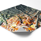 Flussufer Hafren Poster (Ecke)