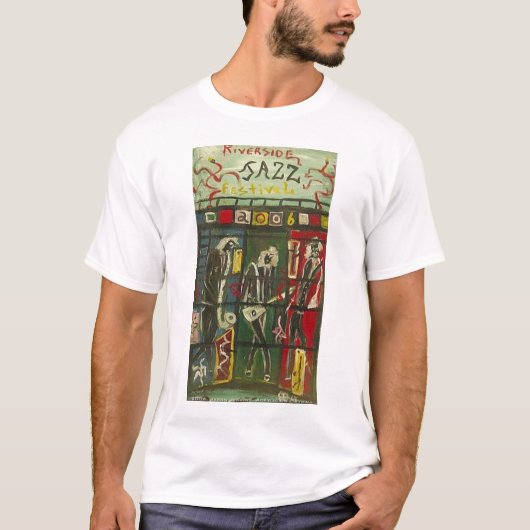 Flussufer-Jazz T-Shirt (Vorderseite)