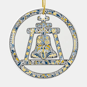 Flussufer, Kalifornien - ein Tribut Keramik Ornament