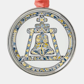 Flussufer, Kalifornien - ein Tribut Silbernes Ornament