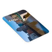 Flussufer von Kilbourn Straße in Milwaukee Magnet (Rechte Seite)