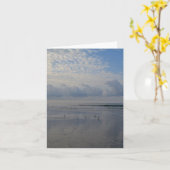 Flussuferläufer an der karte (Gelbe Blume)