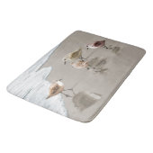 Flussuferläufer an der Küstenlinie Badematte (Schrägansicht)