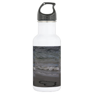 Flussuferläufer in der Liebe Edelstahlflasche