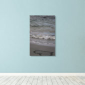 Flussuferläufer in der Liebe Leinwanddruck (Insitu (Holzboden))