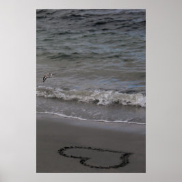 Flussuferläufer in der Liebe Poster