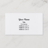 Flussuferläufer-Vogel-Kunst Visitenkarte (Rückseite)