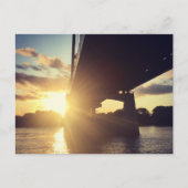 Flussunterfahrten-Kreuzfahrt Postkarte (Vorderseite)