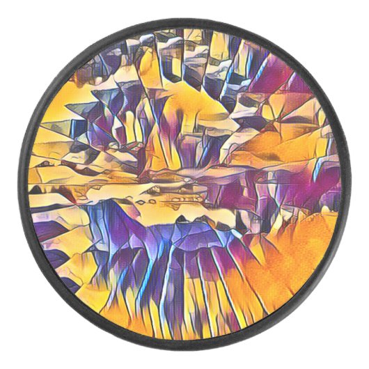 FLUSSWASSER EISHOCKEY PUCK (Vorderseite)