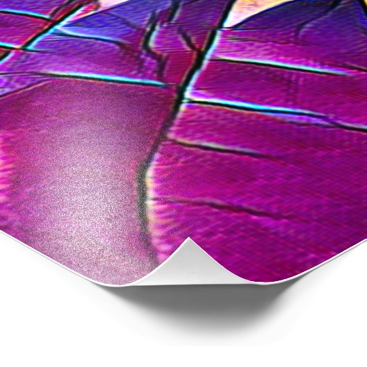 FLUSSWASSER FOTODRUCK (Ecke)