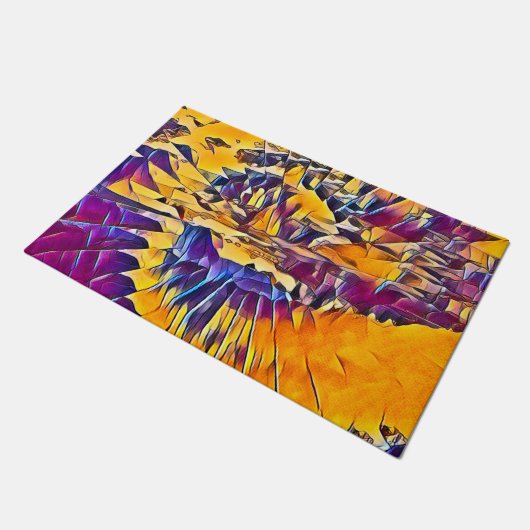 FLUSSWASSER FUßMATTE (Schrägansicht)