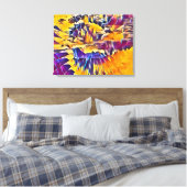 FLUSSWASSER LEINWANDDRUCK (Insitu (Schlafzimmer))