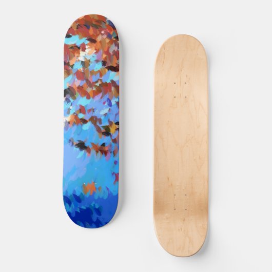 FLUSSWASSER SKATEBOARD (Vorderseite)