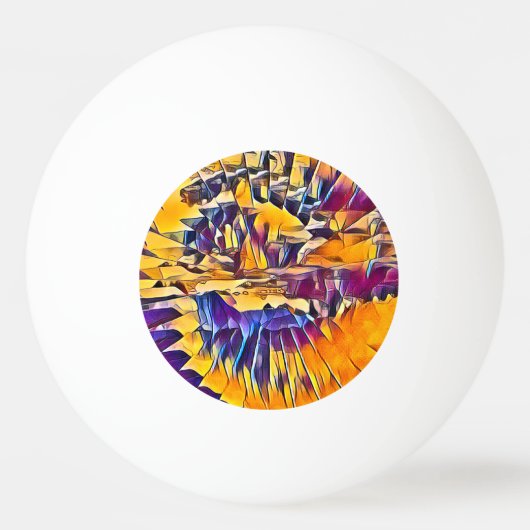 FLUSSWASSER TISCHTENNISBALL (Vorderseite)