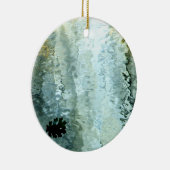 Flusswasser-Weihnachtsverzierung Keramik Ornament (Rechts)