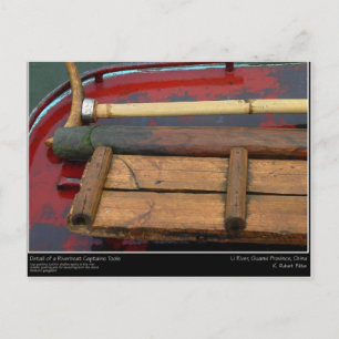 Flusswerkzeuge Postkarte