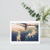 Flusswolken Postkarte (Stehend Vorderseite)